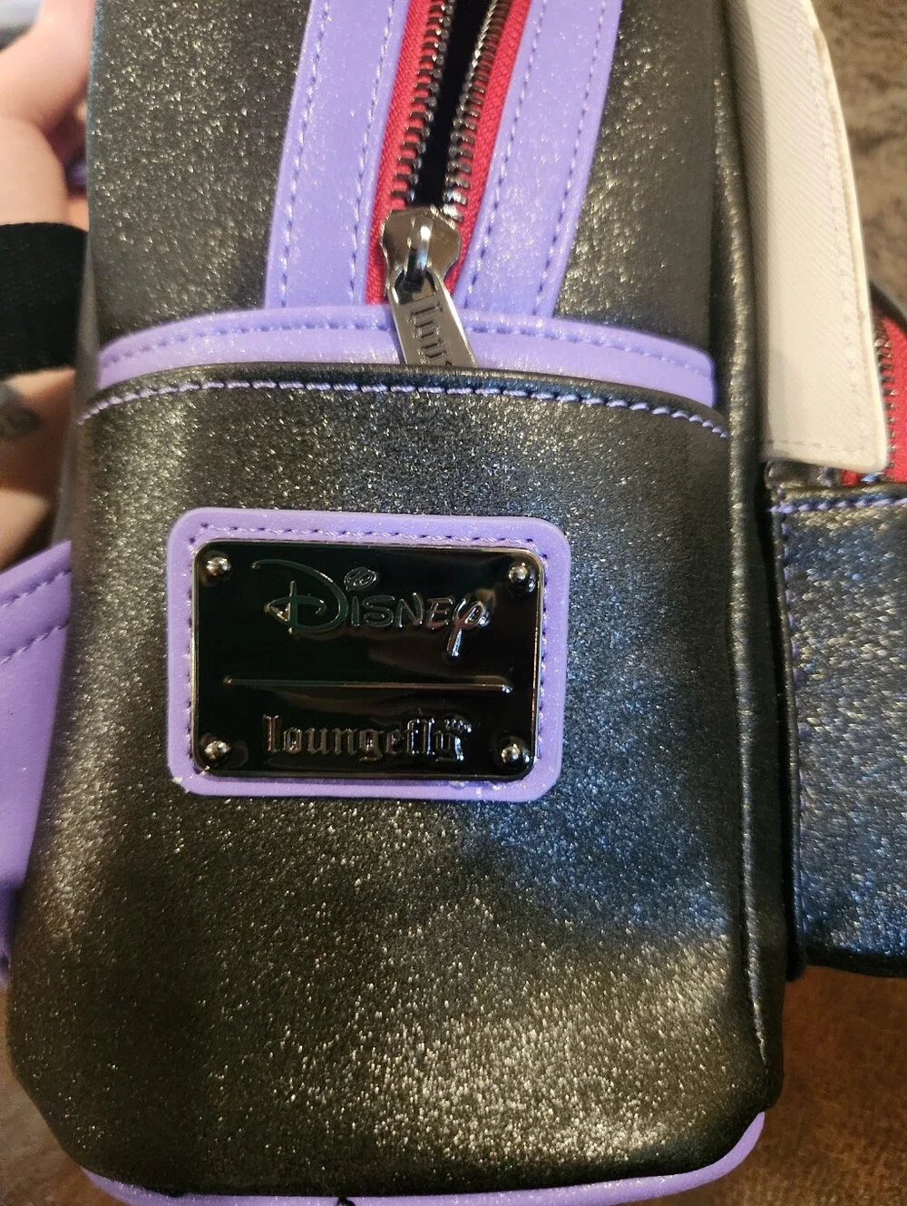 Disney Loungefly Villains Scene Evil Queen Apple Mini Backpack, NWT